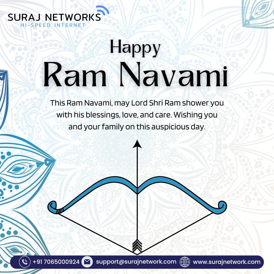 || रामनवमी की शुभकामनाएँ ||

#ramnavami2024 #broadband #surajnetwork #india #ayodhya #Ram